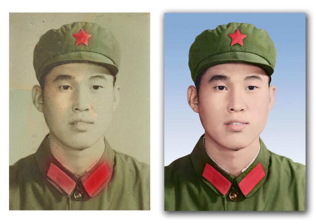 沙湖镇破损照片修复-18